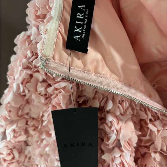 AKIRA Elegant Pink Floral Dress-NWT - Picture 12 of 16